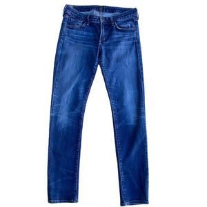 Citizens of Humanity Skinny Jeans Women's 29 Low Rise Blue Wash Denim Distressed